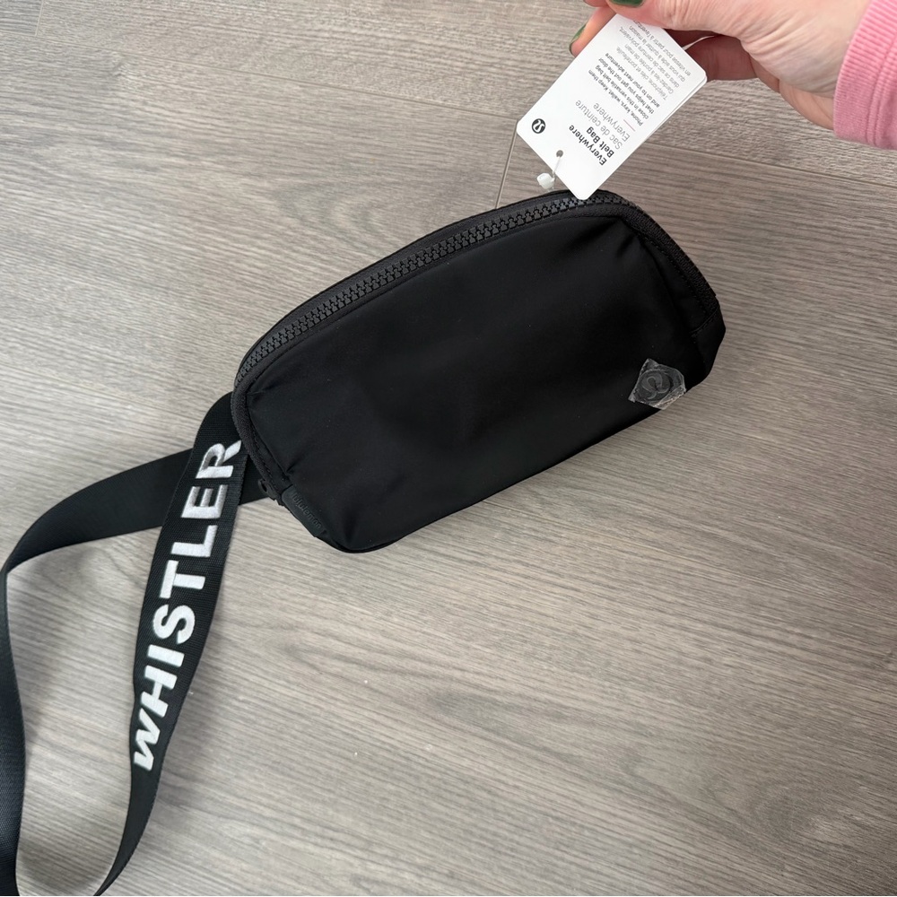 Lululemon RARE Whistler Everywhere Belt Black Crossbody Bag NWT